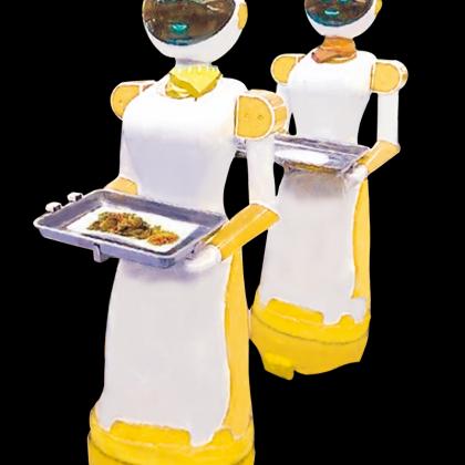 餐饮服务机器人,智能